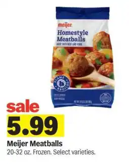 Meijer Meijer Meatballs offer