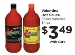 Kroger Valentina Hot Sauce offer