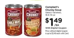 Kroger Campbell's Chunky Soup offer