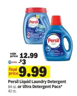 Meijer Persil Liquid Laundry Detergent offer