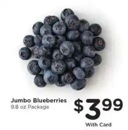 Kroger Jumbo Blueberries offer