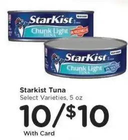 Kroger Starkist Tuna offer