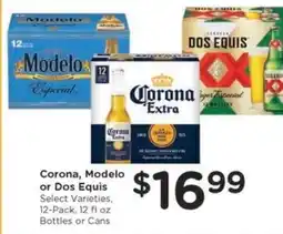 Kroger Corona, Modelo or Dos Equis offer