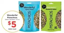Kroger Wonderful Pistachios offer