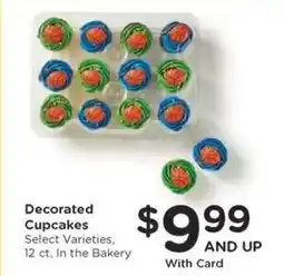 Kroger Decorated Cupcakes offer