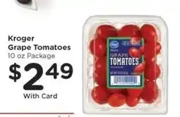 Kroger Kroger Grape Tomatoes offer