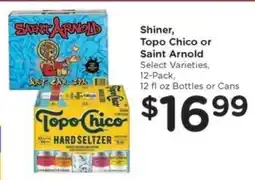 Kroger Shiner, Topo Chico or Saint Arnold offer