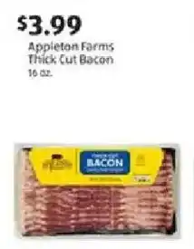 Aldi Appleton Farms Thick Cut Bacon offer