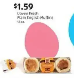 Aldi Loven Fresh Plain English Muffins offer