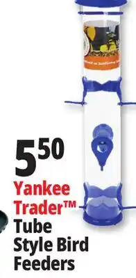 Ocean State Job Lot Yankee Trader Bird Tube Feeder with Tray Green offer