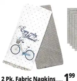 Ocean State Job Lot 2 Pk. Fabric Napkins offer