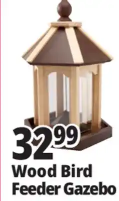 Ocean State Job Lot Wood Bird Feeder Gazebo offer