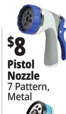 Ocean State Job Lot Pistol Nozzle 7 Pattern, Metal offer