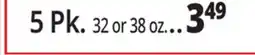 Ocean State Job Lot 5 Pk. Rectangle With Lids Meal Prep Disposable Container offer