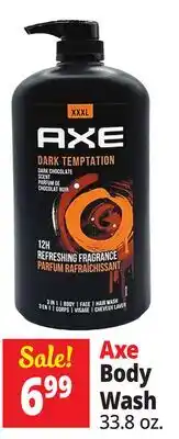 Ocean State Job Lot Axe Body Wash offer