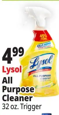 Ocean State Job Lot Lysol All Purpose Lemon Breeze Cleaner 32 oz offer