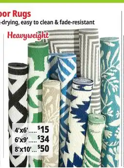 Ocean State Job Lot Reversible Outdoor Rugs Heavyweight offer
