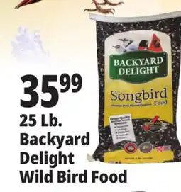 Ocean State Job Lot Backyard Delight Songbird Food 25 lbs offer