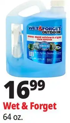 Ocean State Job Lot Wet & Forget Outdoor Moss Mold Mildew & Algae Stain Remover 64 fl. oz offer