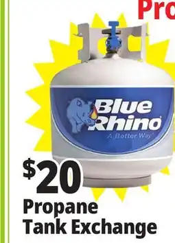 Ocean State Job Lot Blue Rhino Propane Tank Exchange offer