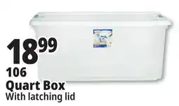 Ocean State Job Lot Sterilite Latch Top Storage Box 106 Qt offer