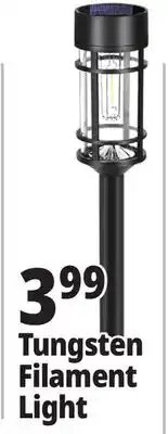 Ocean State Job Lot Tungsten Filament Solar Light offer