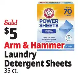 Ocean State Job Lot Arm & Hammer Laundry Detergent Sheets offer