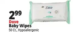 Ocean State Job Lot Dove Baby Wipes offer