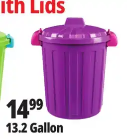 Ocean State Job Lot HemiCasa Large Clear Oscar Bin with Lid and Handles offer