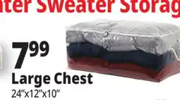 Ocean State Job Lot Large Chest Winter Sweater Storage offer