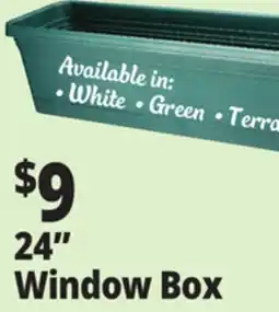 Ocean State Job Lot RUGG Terracotta Colored Window Box with Attached Saucer 24 offer