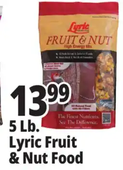 Ocean State Job Lot Lyric Fruit and Nut High Energy Wild Bird Food Mix 5 lbs offer