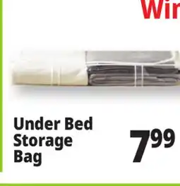 Ocean State Job Lot Nest Accents Clear PEVA Underbed Storage Bag 42 offer