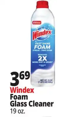 Ocean State Job Lot Windex Foam Glass Cleaner offer