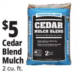 Ocean State Job Lot Timberline Cedar Mulch Blend 2 cu ft offer