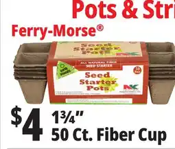 Ocean State Job Lot All Natural Fiber Seed Starter Pots 50-pots offer
