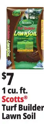 Ocean State Job Lot Scotts Turf Builder Lawn Soil 1 cu ft offer