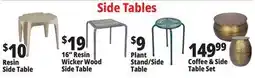 Ocean State Job Lot Side Tables offer