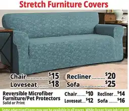 Ocean State Job Lot Stretch Furniture Covers offer