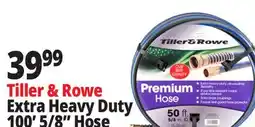 Ocean State Job Lot Tiller & Rowe Premium Extra Heavy-Duty 5/8 Garden Hose 100' offer