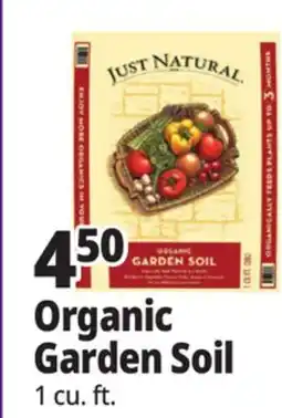 Ocean State Job Lot Just Natural Organic Garden Soil 1 cu ft offer
