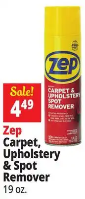 Ocean State Job Lot ZEP Instant Carpet and Upholstery Spot Remover 19 oz offer