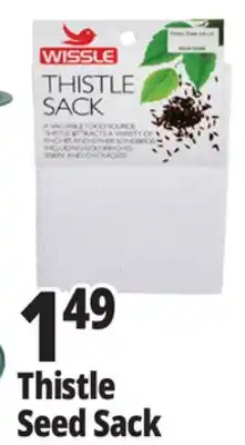 Ocean State Job Lot Wissle Thistle Sack Bird Feeder offer