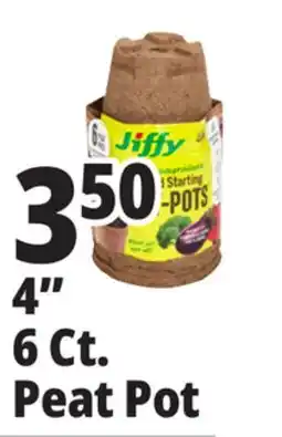 Ocean State Job Lot PlantBest Plantable 4.5 Coconut Coir Pots 6 Count offer