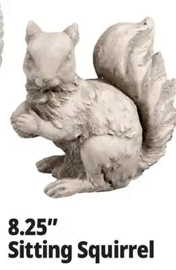 Ocean State Job Lot Squirrel Cement Statue Gray offer
