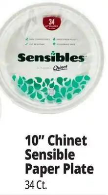 Ocean State Job Lot Chinet Sensibles 10 Plates 34 ct offer