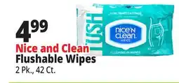 Ocean State Job Lot Nice'n Clean Flushable Wipes 42 ct offer
