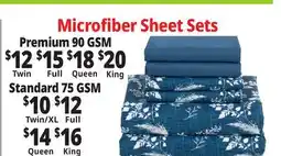 Ocean State Job Lot Microfiber Sheet Sets offer