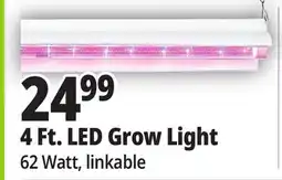 Ocean State Job Lot Tiller & Rowe 3-in-1 LED Linkup Grow Light 4' offer
