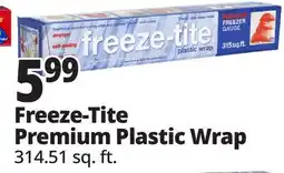 Ocean State Job Lot Freeze-Tite Premium Plastic Wrap offer
